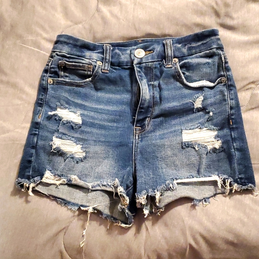 American Eagle Jean Shorts size 0